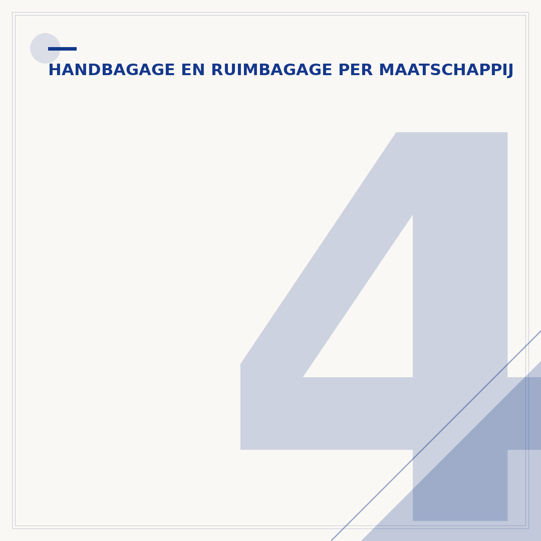 45x36x20 handbagage: wat reizigers moeten weten