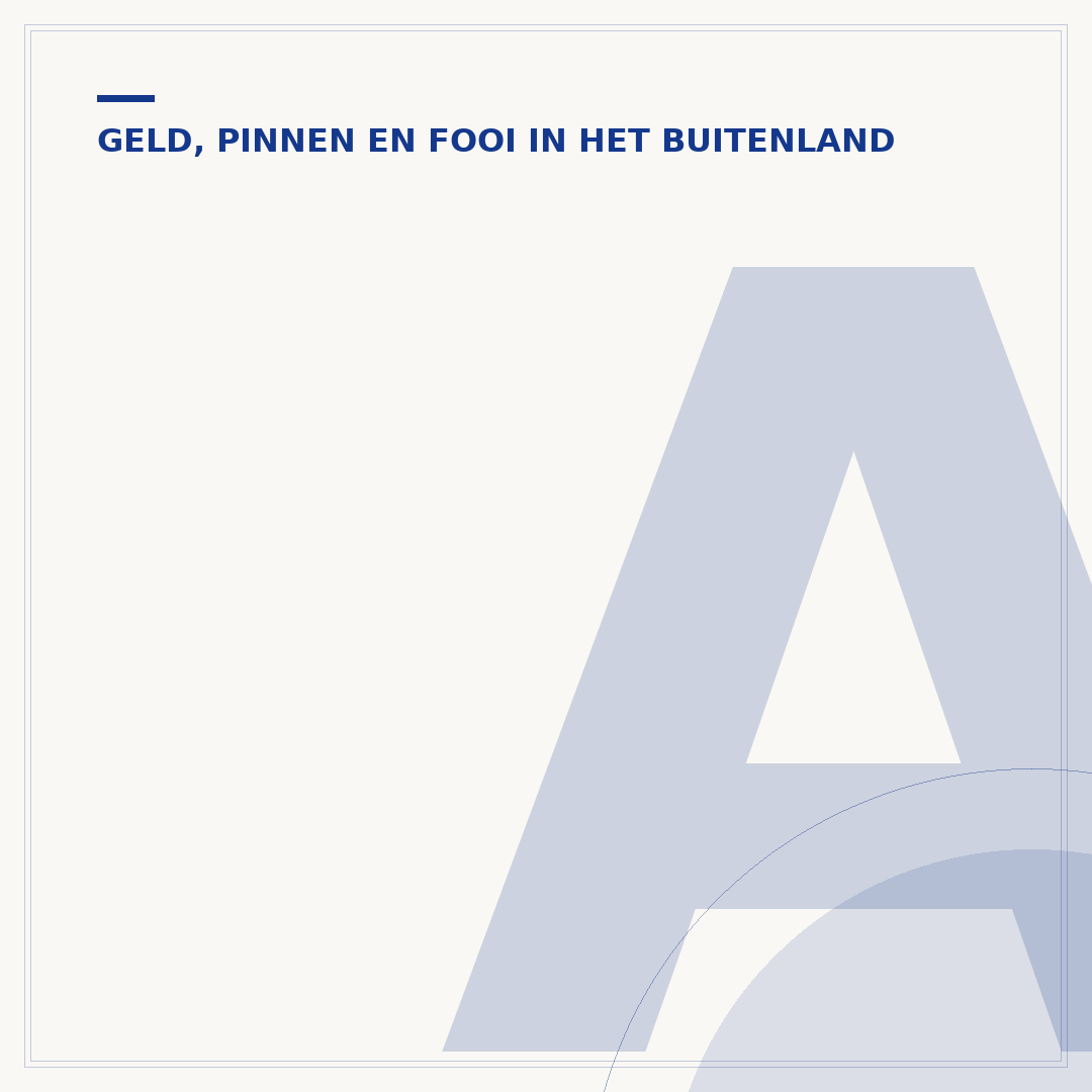 ABN AMRO betalen in het buitenland: kosten en opties
