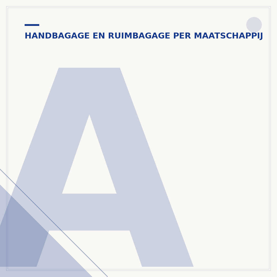 Air Malta handbagage: regels en afmetingen