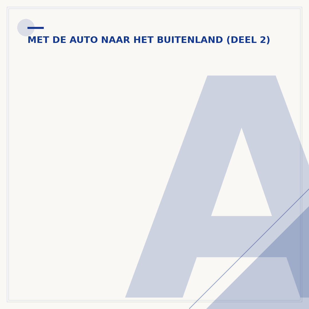 Autovakantie met je elektrische auto: zo pak je het aan