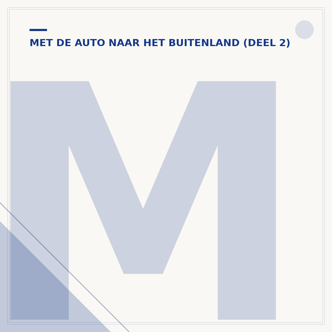 Met welke banden mag je in Duitsland rijden?