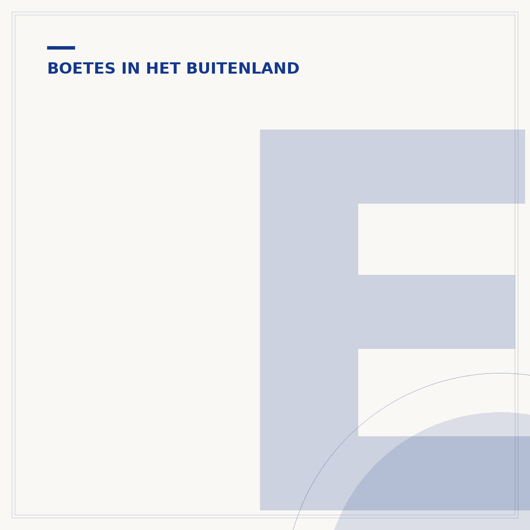 Een boete in Zwitserland niet betalen