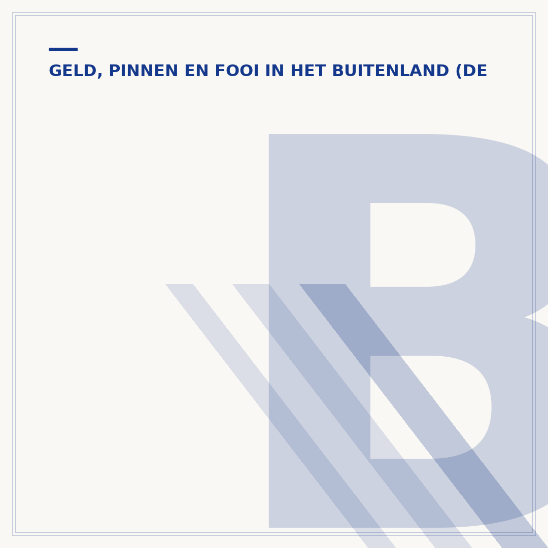 BTW terugvragen buitenland particulier: uw stappenplan