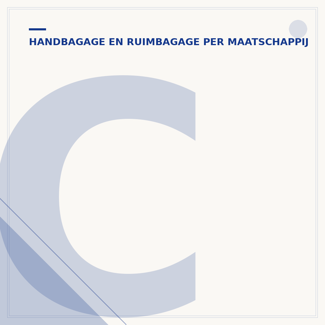 Corendon handbagage regels: afmetingen en gewicht