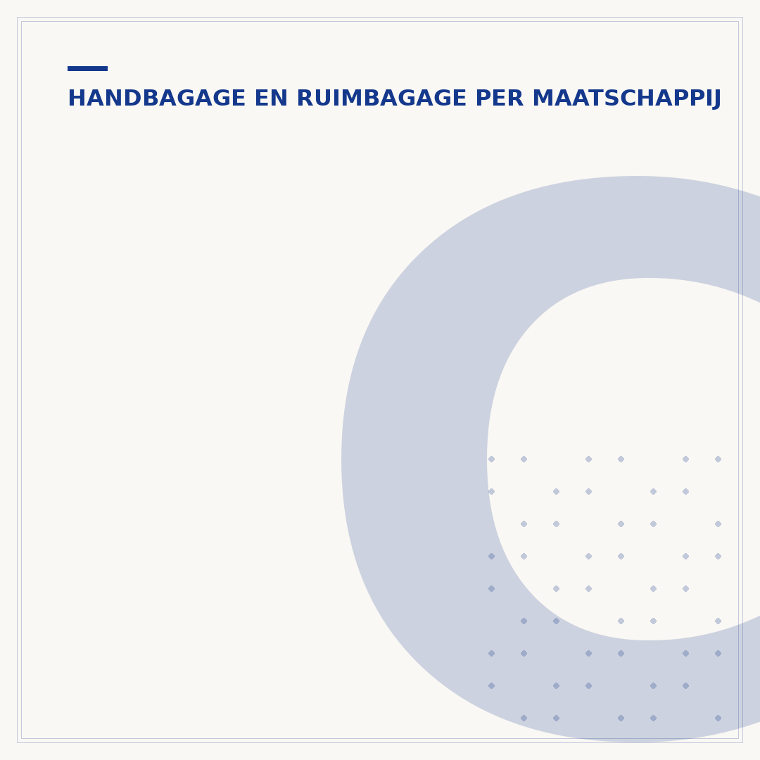 Corendon ruimbagage: wat u moet weten