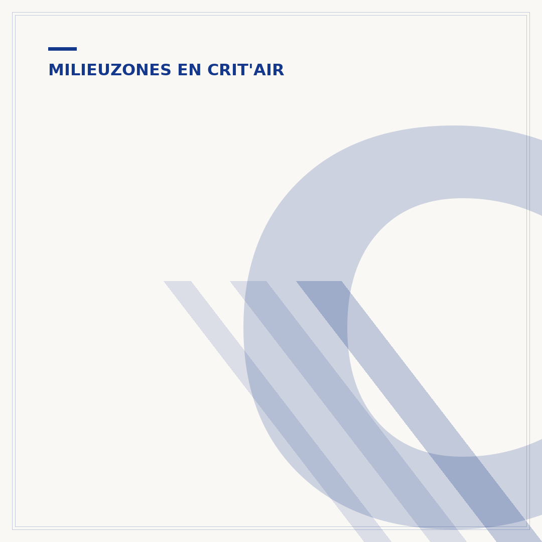 Crit'Air milieusticker Frankrijk: zo vraag je hem aan