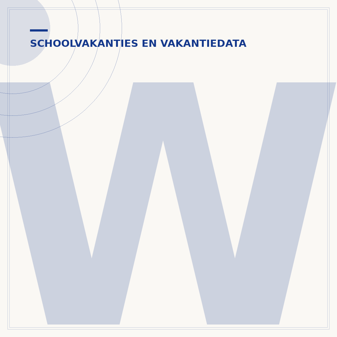 Welke datum begint de zomervakantie?