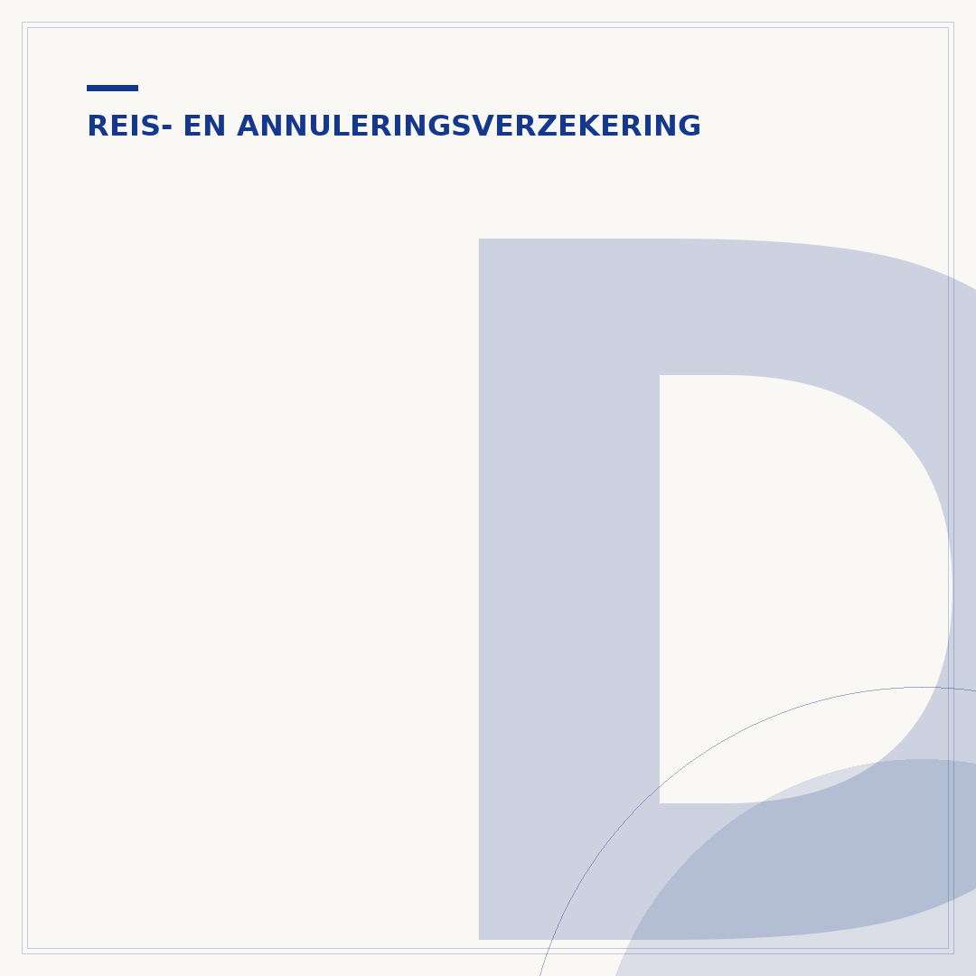 Doorlopende reisverzekering in België