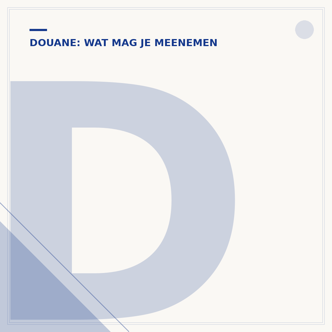 Douane aangifte invoer: wat u moet weten