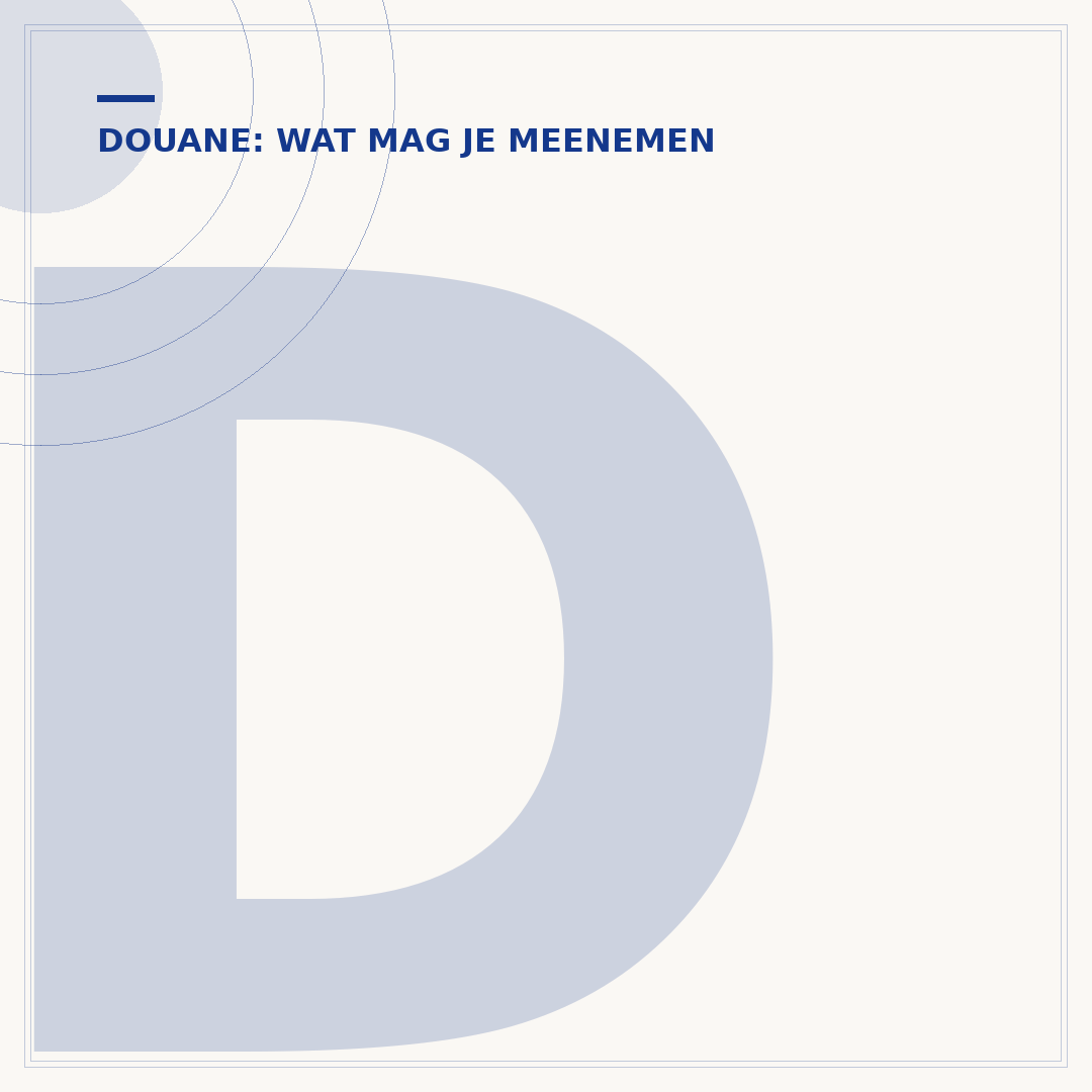 Douane formulier Suriname: dit moet u weten