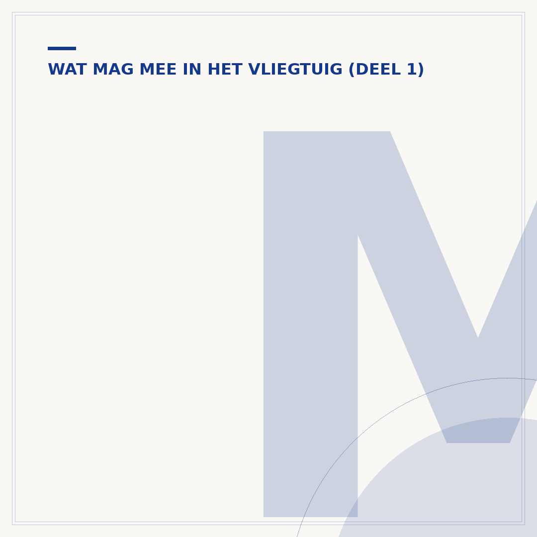 Mag een drone mee in het vliegtuig?