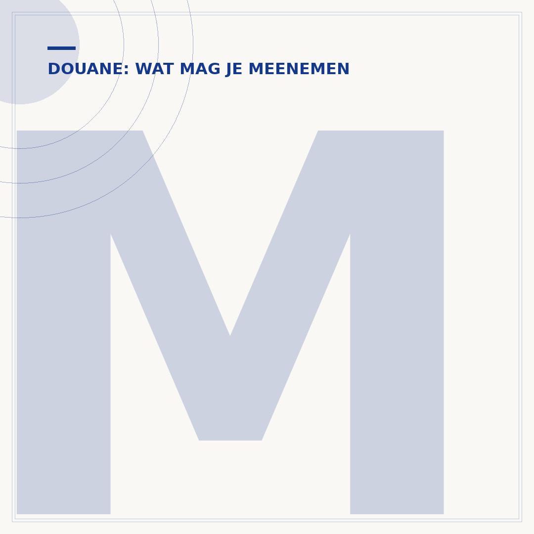Mag je eten meenemen door de douane? Regels per land