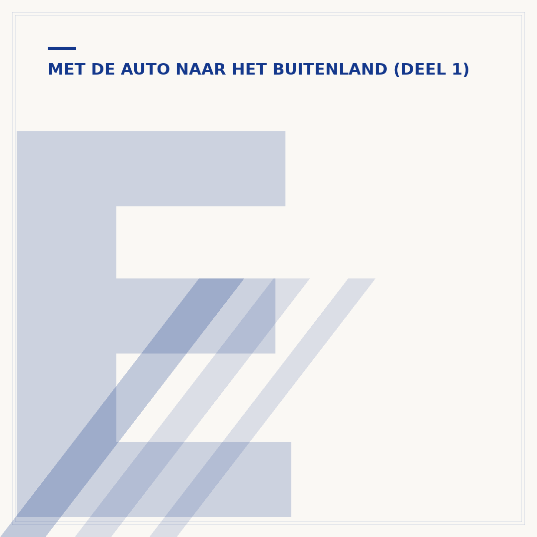 Europees schadeformulier: wat, waarom en hoe vul je het in?