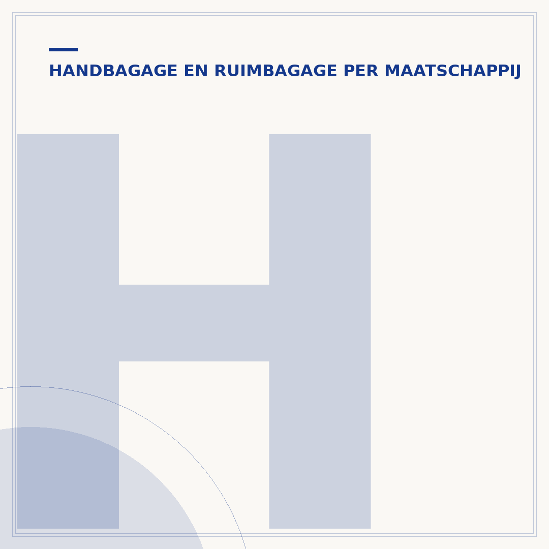 Handbagage KLM: afmetingen en regels voor uw reis