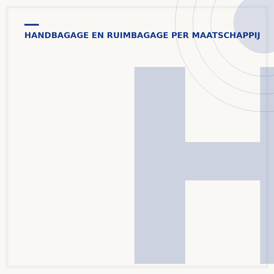 Handbagage Norwegian Air: regels en afmetingen