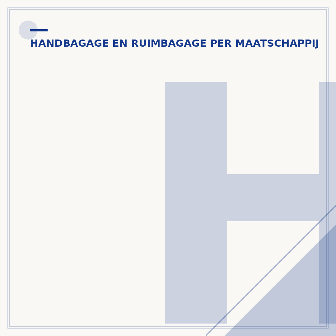 Handbagage reistassen: de ideale reisgenoot voor elke vlucht