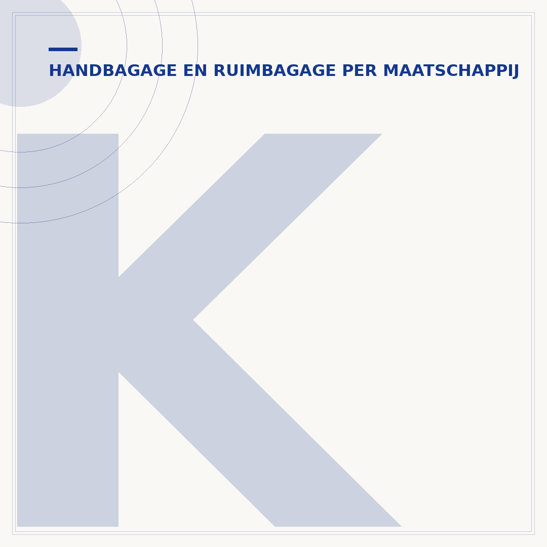 Kleine koffer voor handbagage