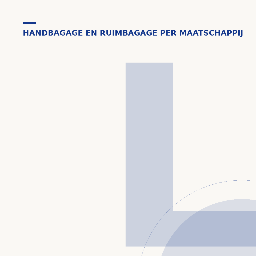 Lichtgewicht handbagage: reis slimmer, draag minder zwaar