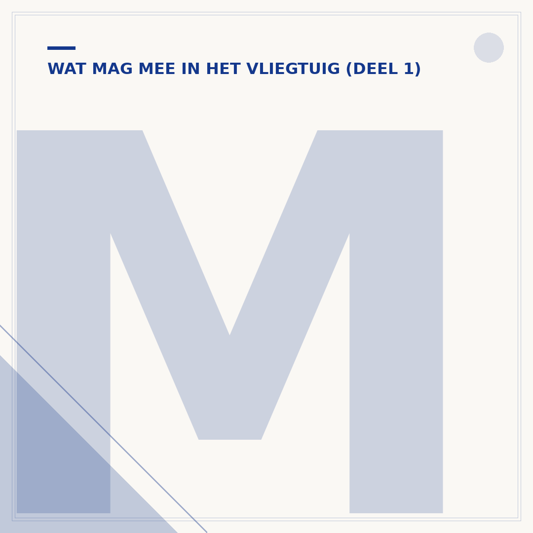 Mag je water meenemen in het vliegtuig: de regels