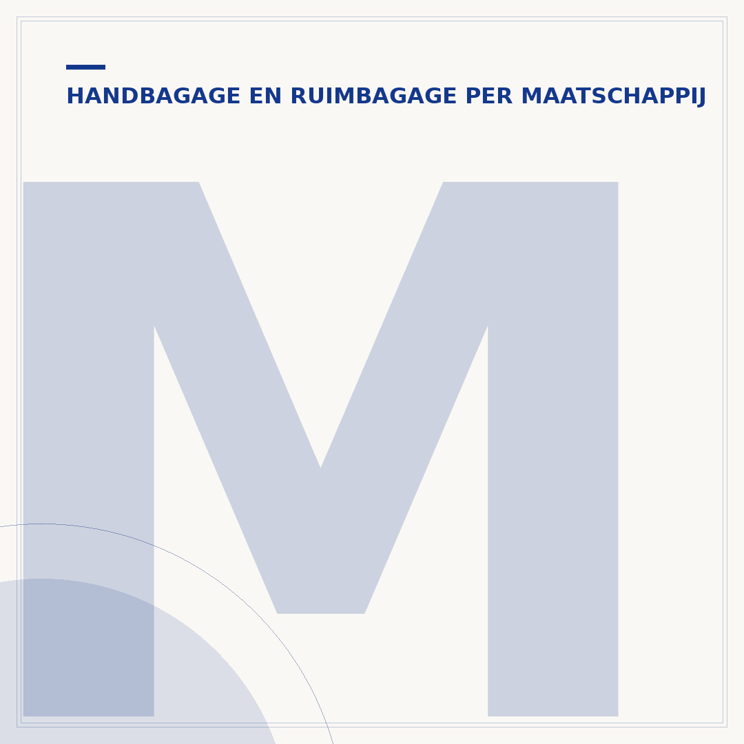 Maximale afmetingen ruimbagage: wat mag mee?