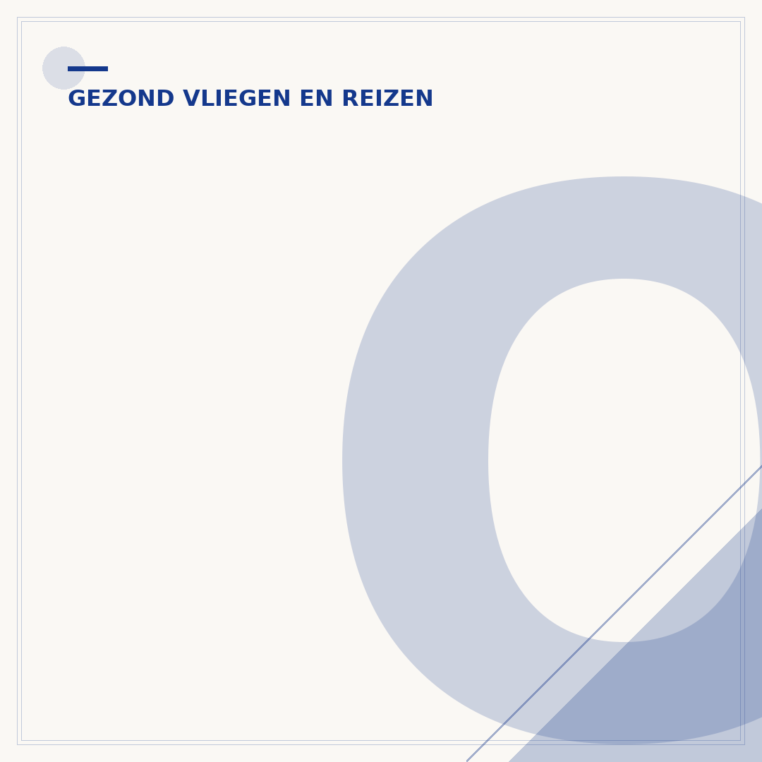 Oorpijn in het vliegtuig