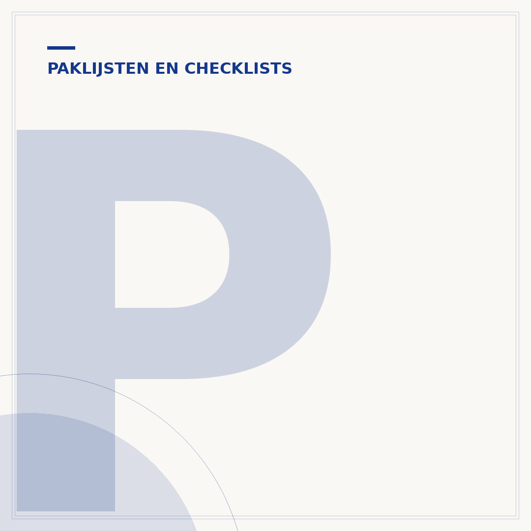 Paklijst autovakantie Italië: jouw checklist