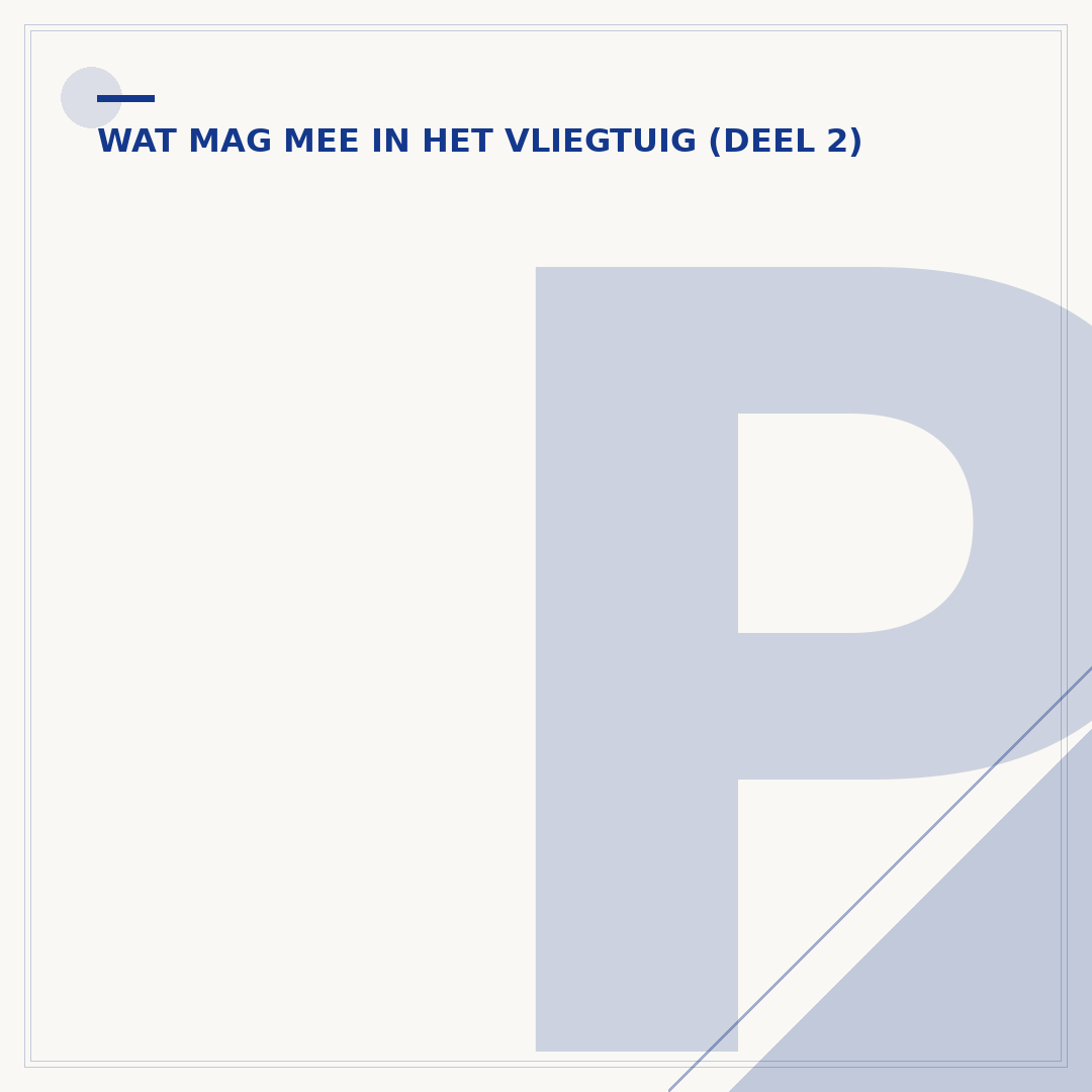 Parfum meenemen in het vliegtuig: de regels ontrafeld
