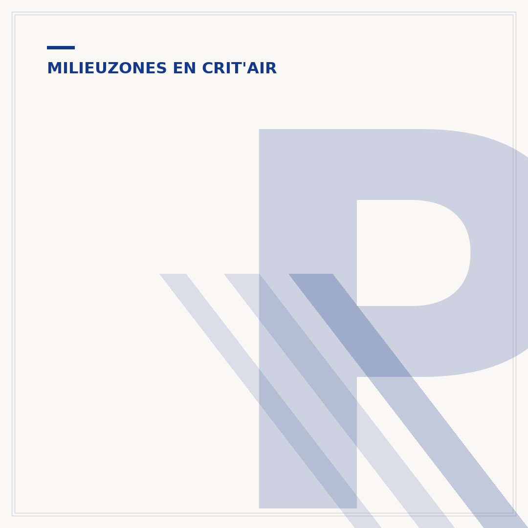 Periferique Parijs milieuzone: mag je er nog rijden?