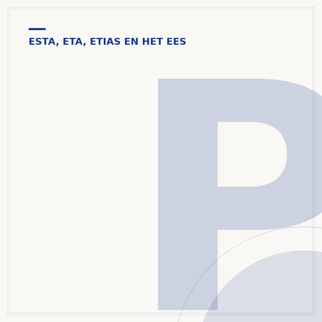 Persoonlijk identificatienummer en uw ESTA-aanvraag