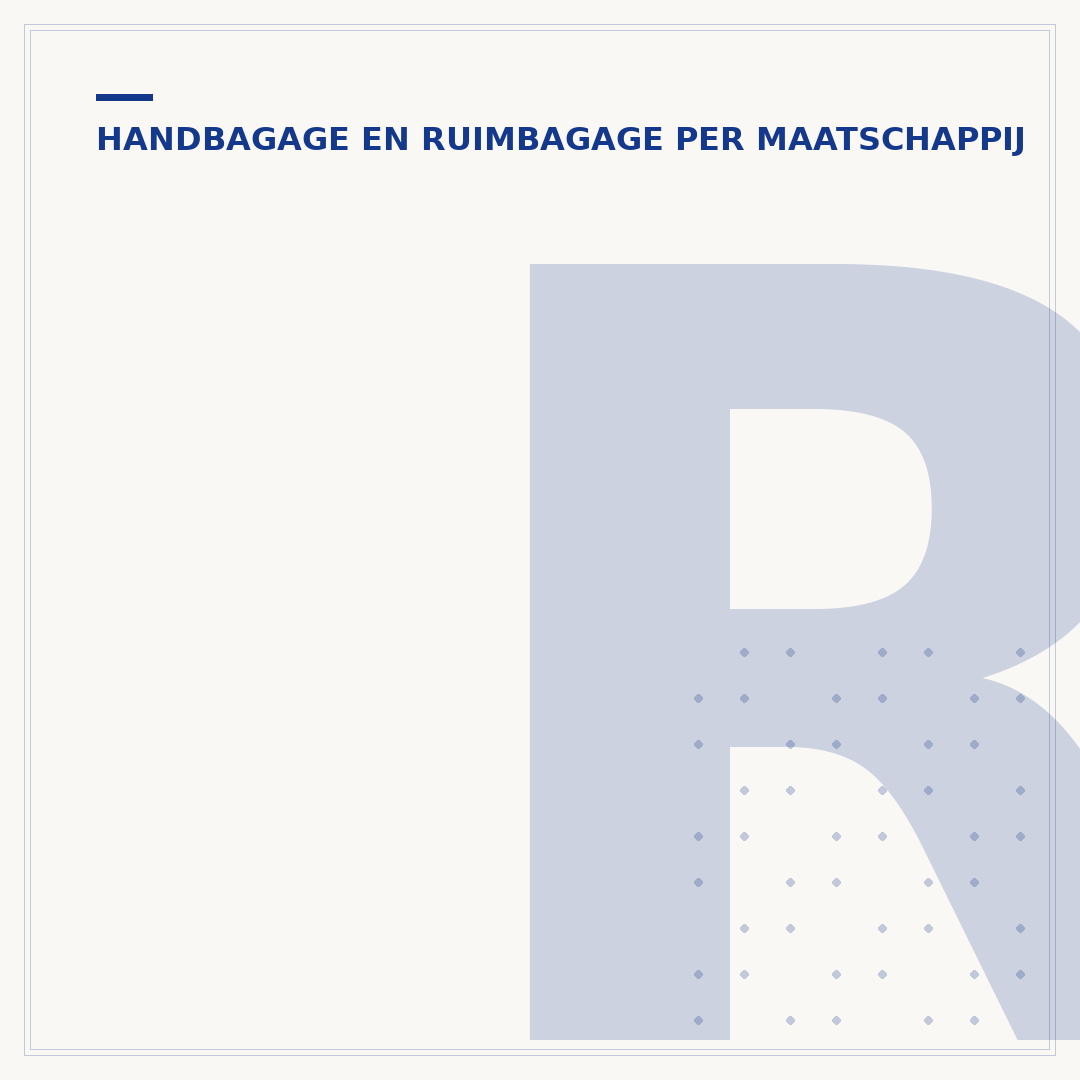 Rolkoffer handbagage: afmetingen en airline regels begrijpen