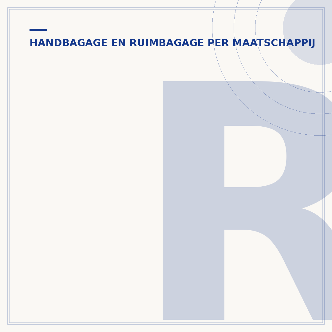 Rugzak handbagage vliegtuig: kies de juiste maat