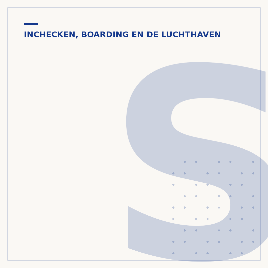 Schiphol security: wat u moet weten voor uw reis