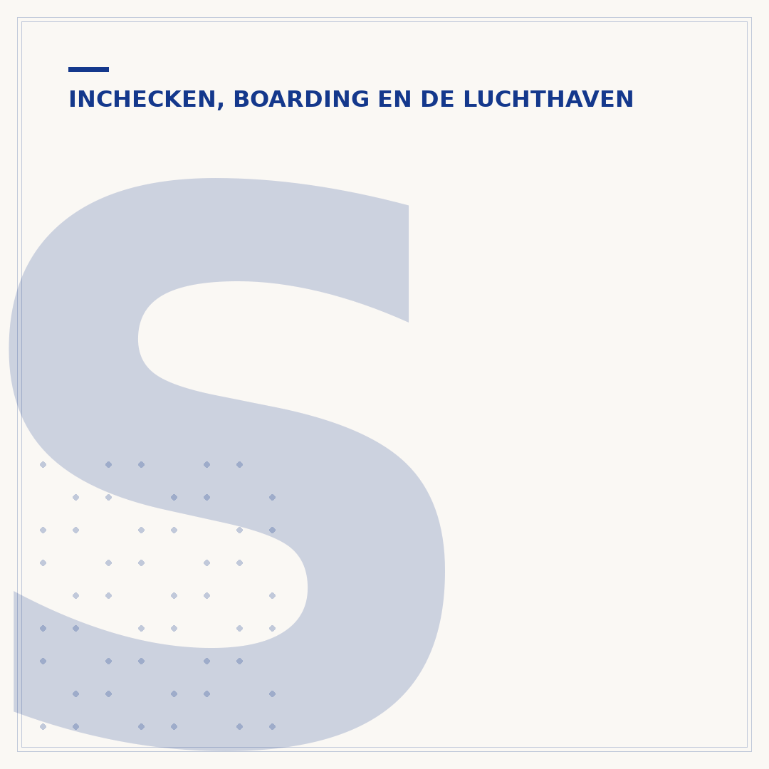 Schiphol security slot: wat het is en hoe u het regelt