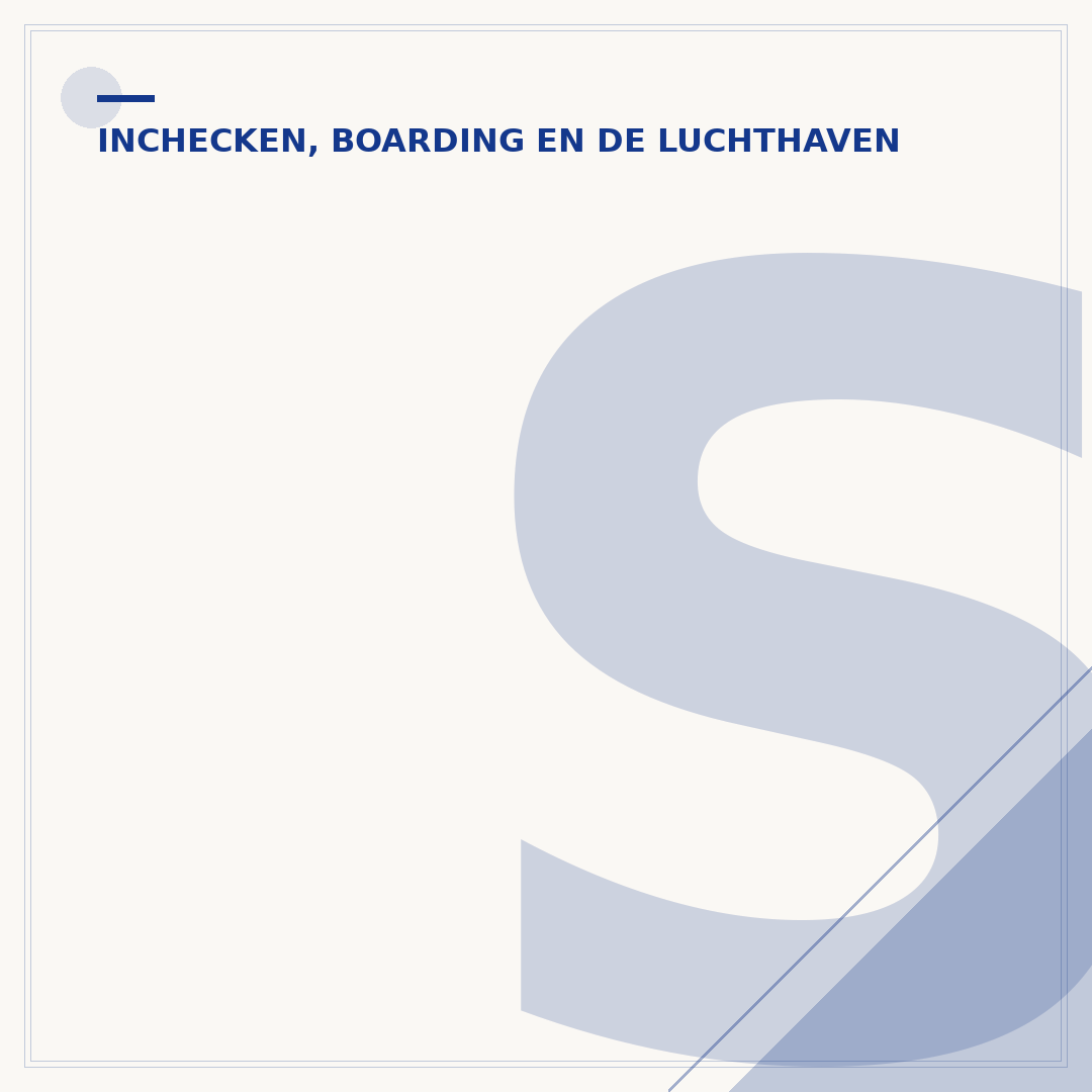 Schiphol security wait times: zo bereid je je voor