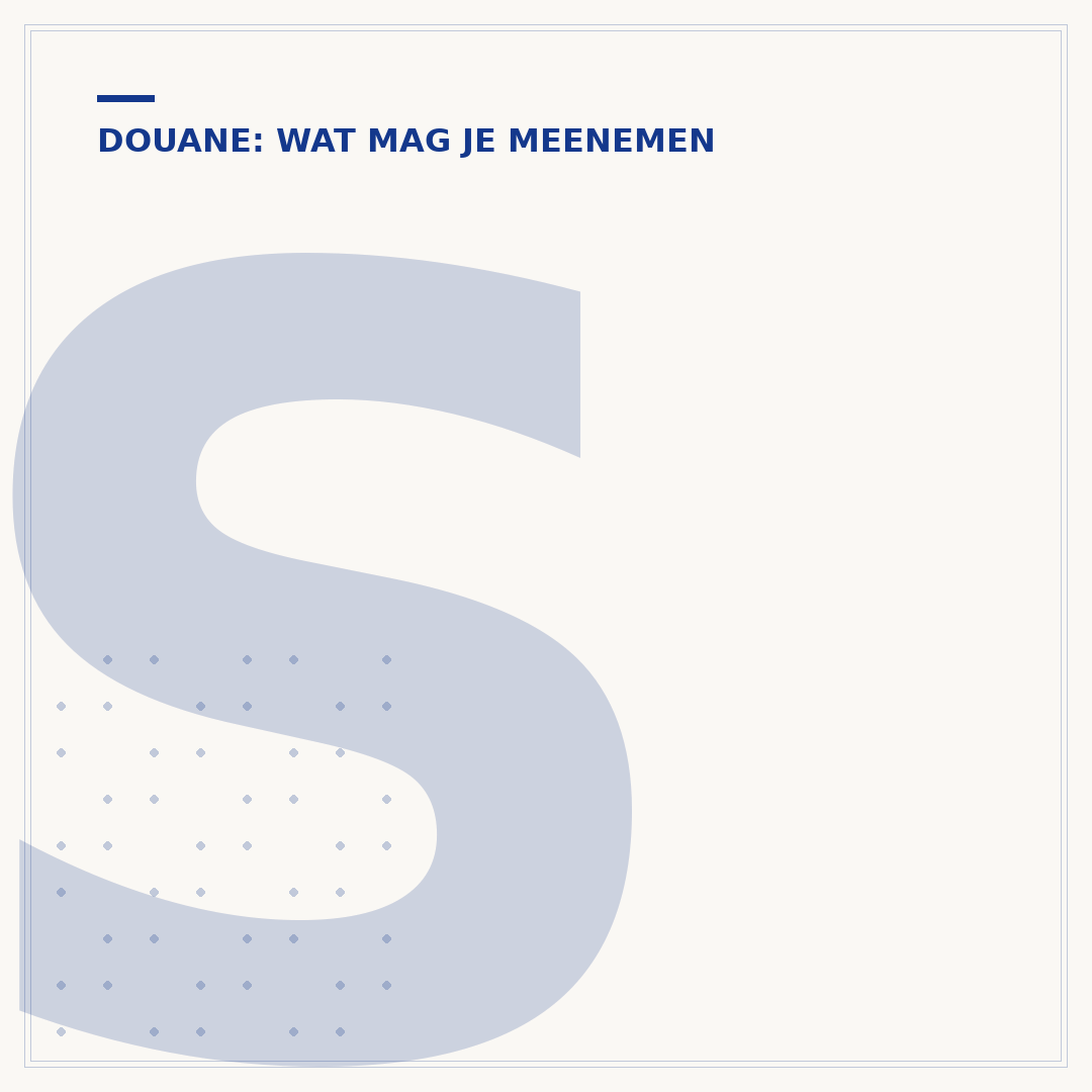 Schiphol tax free shopping: wat mag je meenemen?