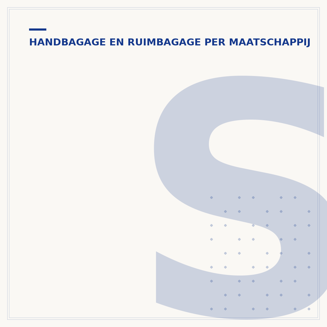 Sky Express handbagage regels en afmetingen