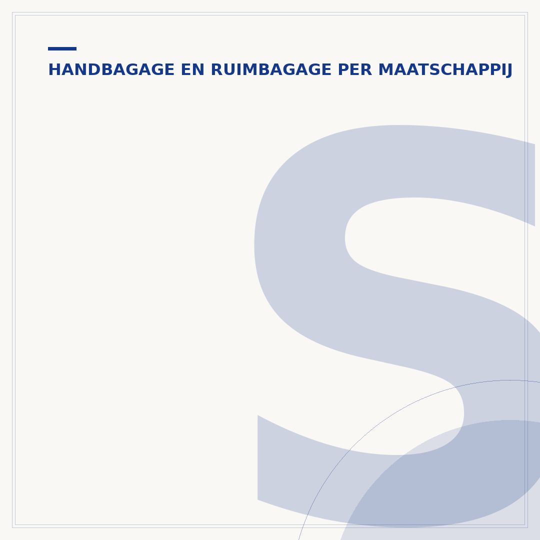 SunExpress handbagage: afmetingen, gewicht en regels
