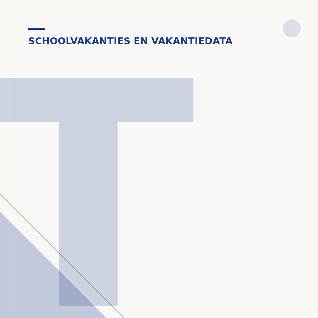 Tot wanneer meivakantie in Nederland? Zoek de officiële data