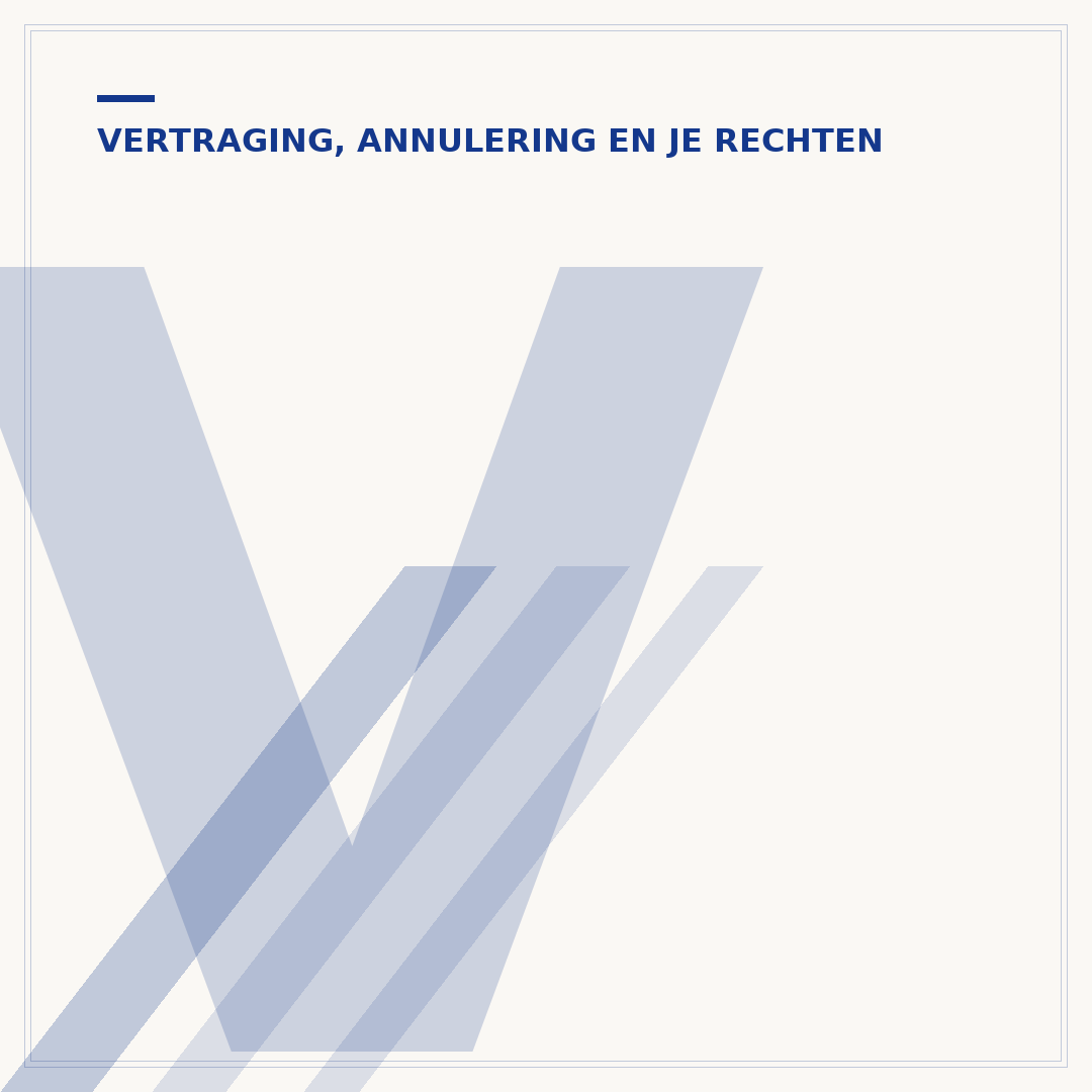 Vlucht geannuleerd KLM: wat nu?