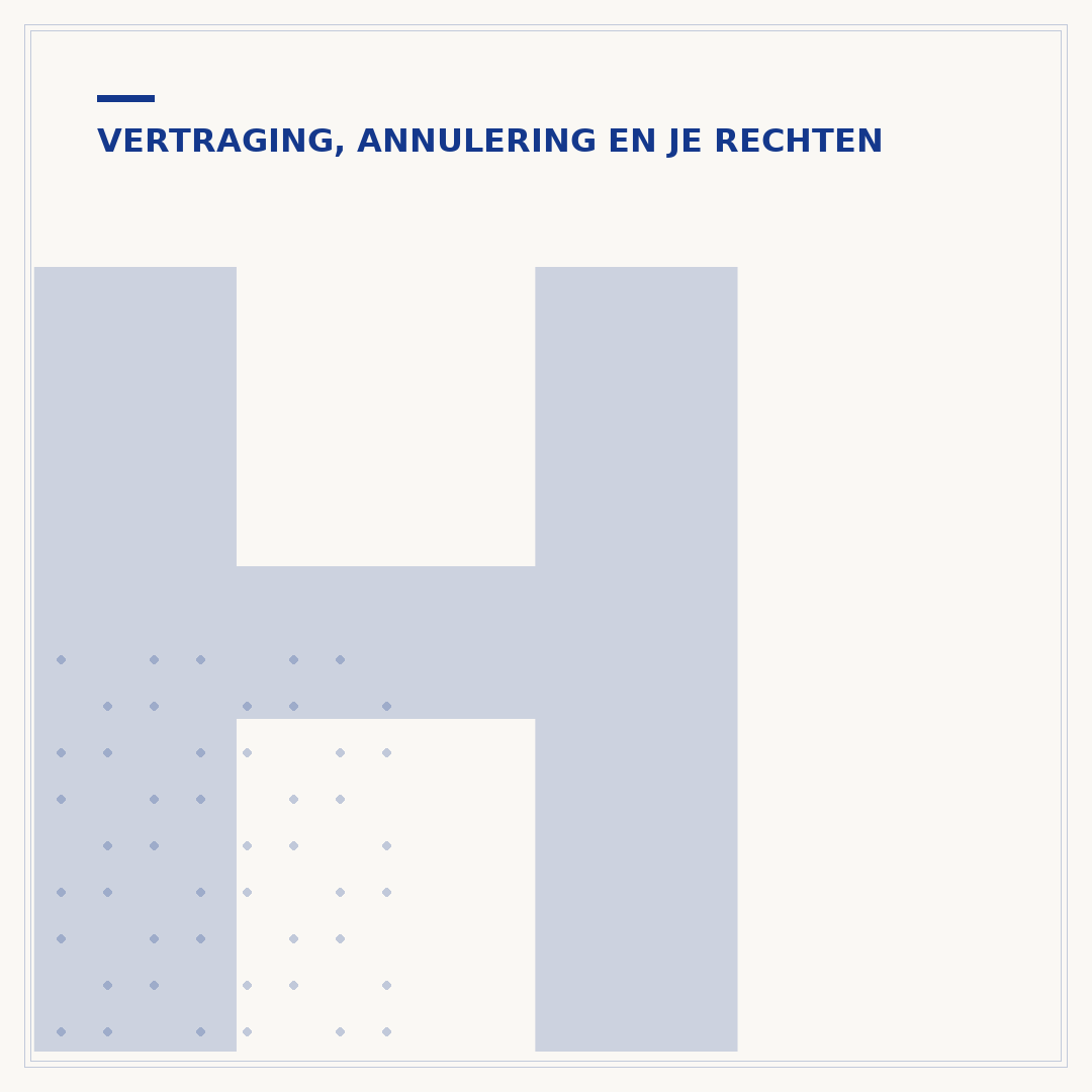 Hoe kan een vlucht overboekt zijn en wat nu?