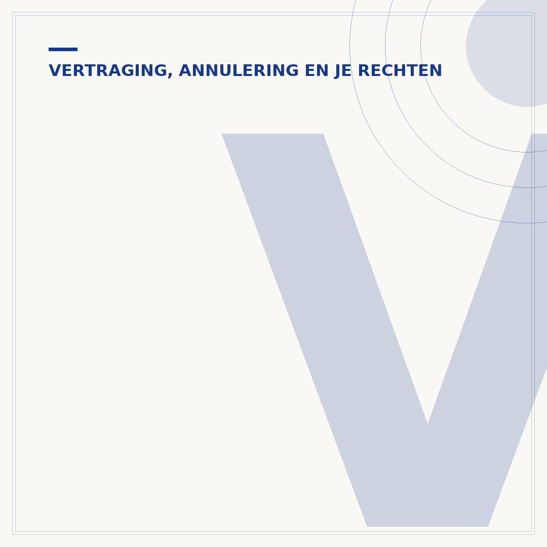Vlucht overboekt: dit zijn uw rechten en wat te doen