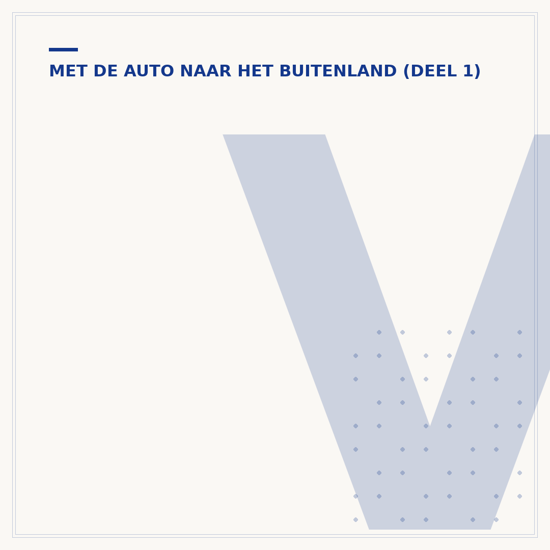 Vrij uit autovakantie: zo plan je jouw flexibele reis