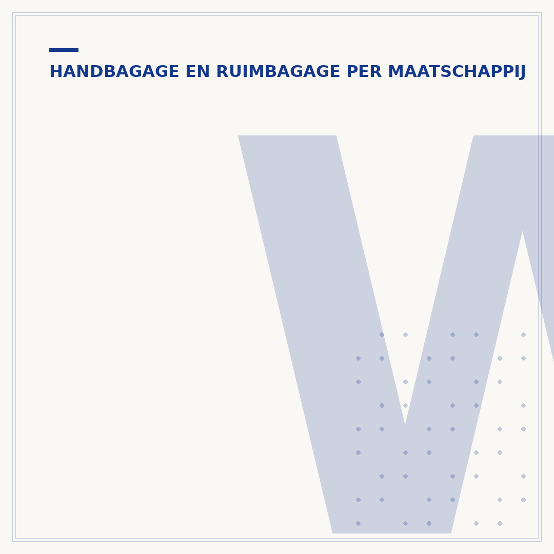 Wordt handbagage gewogen? Zo controleer je de regels