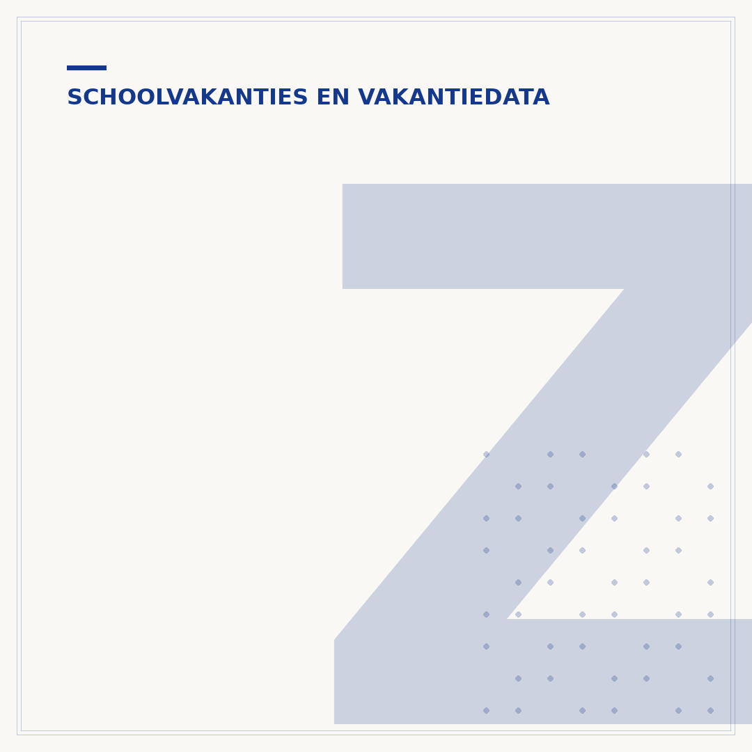 Zomervakantie in België