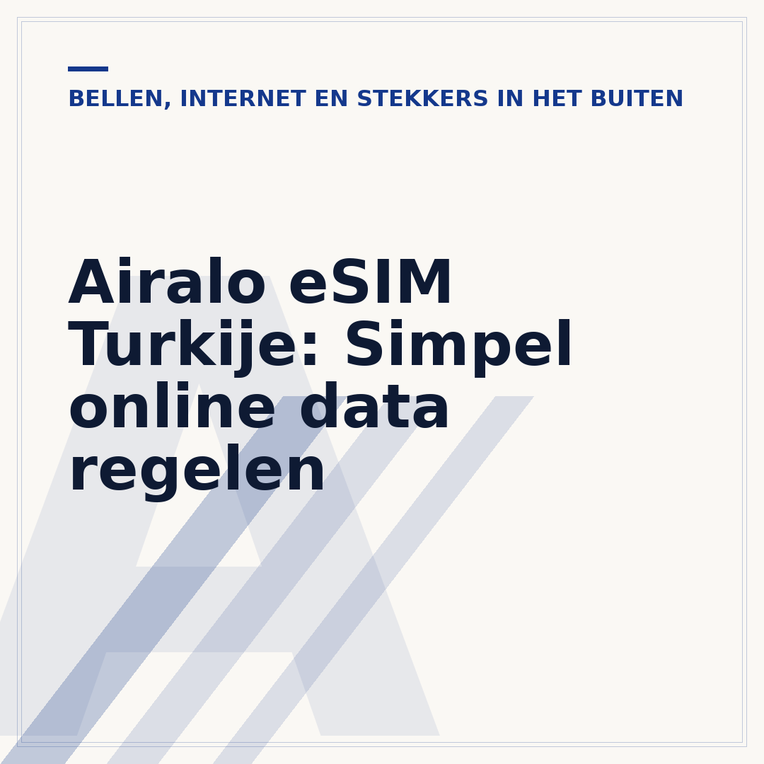 Airalo eSIM Turkije: Simpel online data regelen
