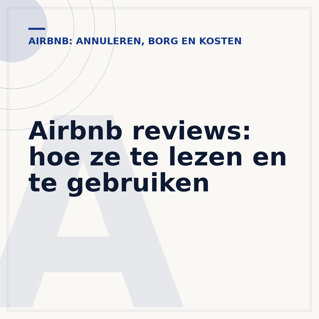 Airbnb reviews: hoe ze te lezen en te gebruiken