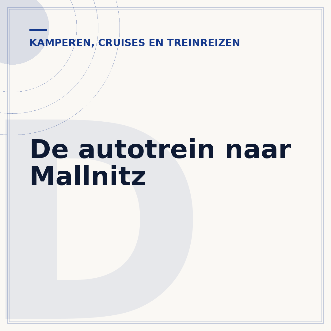 De autotrein naar Mallnitz