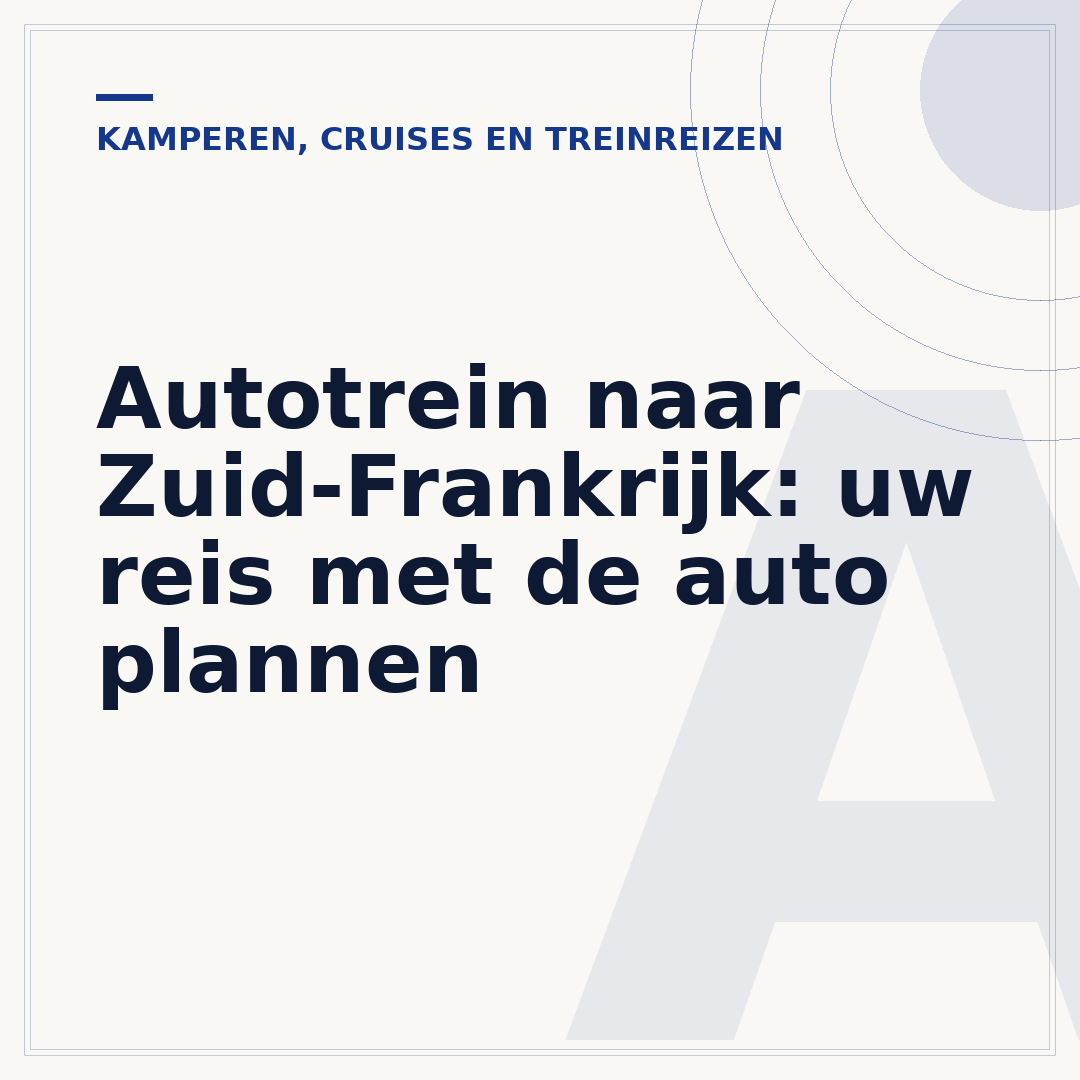 Autotrein naar Zuid-Frankrijk: uw reis met de auto plannen