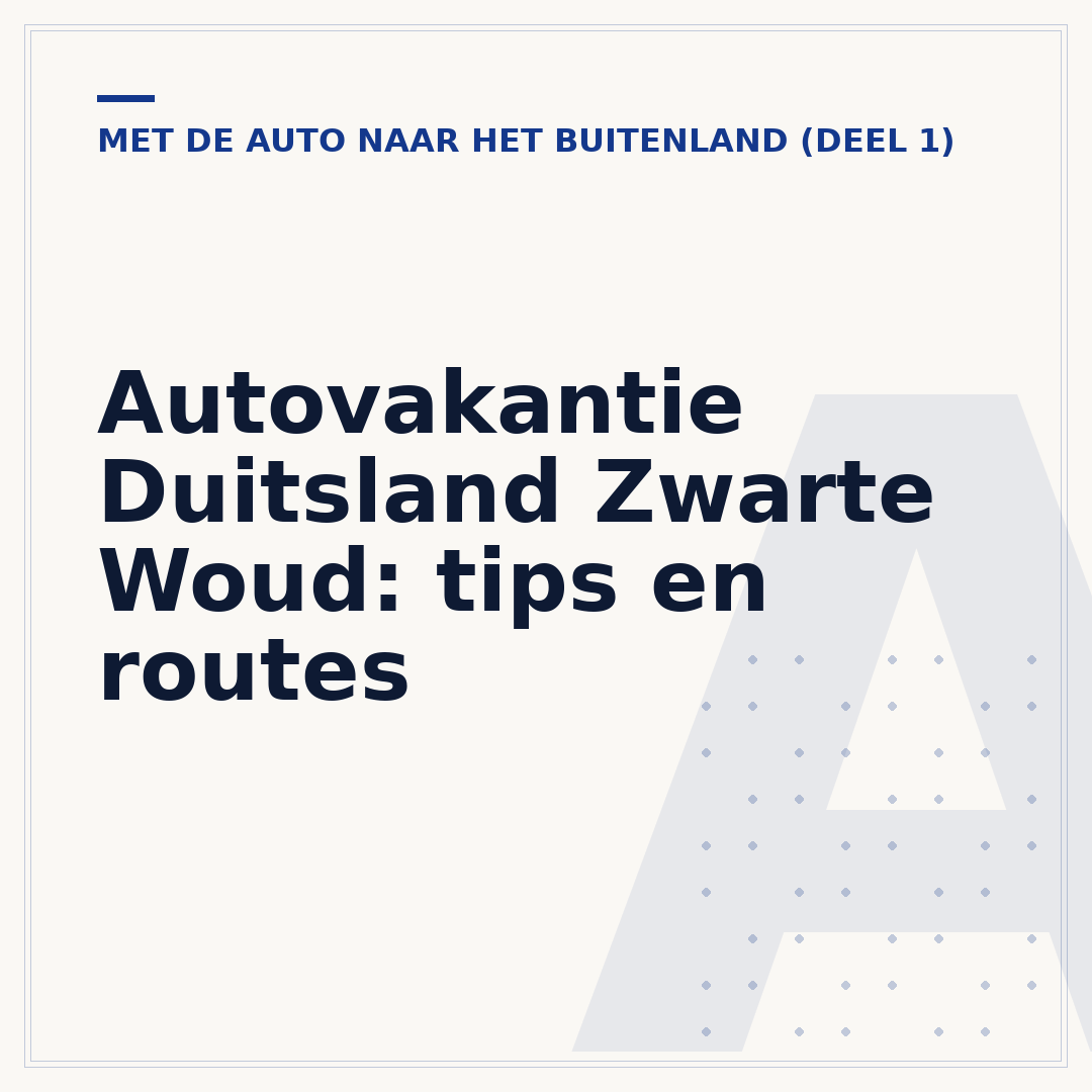 Autovakantie Duitsland Zwarte Woud: tips en routes