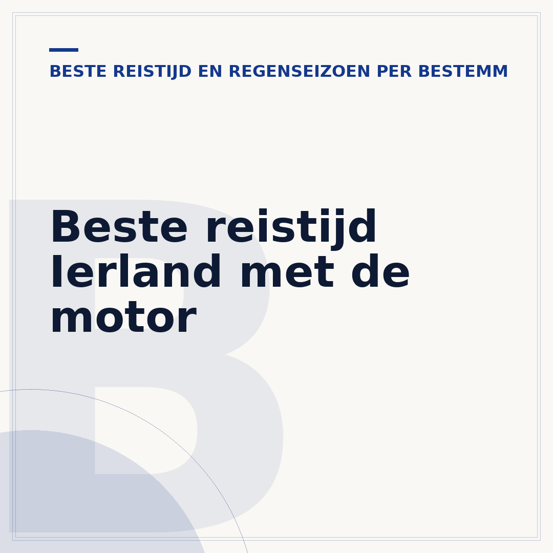 Beste reistijd Ierland met de motor